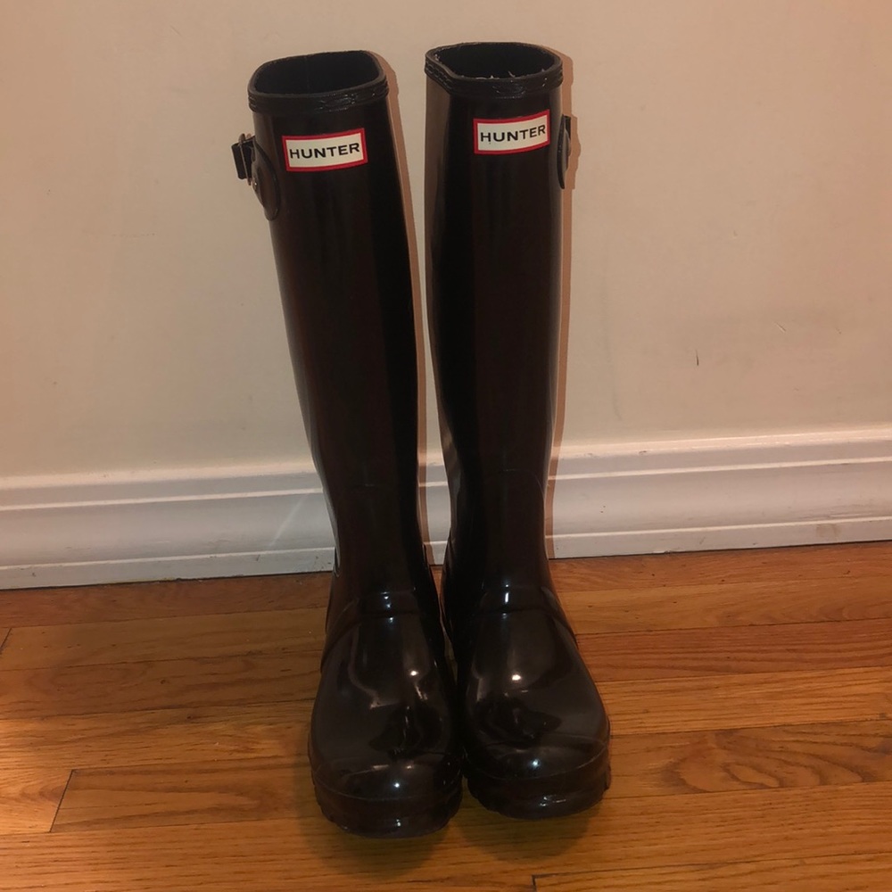 Women’s Original Tall Gloss Hunter Rain Boots